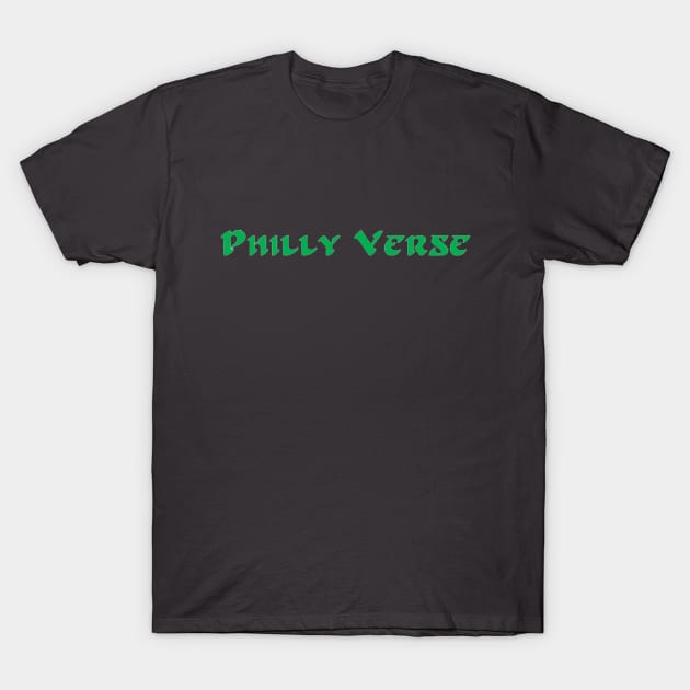 Phillly Verse Eagles T-Shirt by Philly Verse Podcast Network